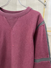Load image into Gallery viewer, 2000s General Research Contrast Ribbed Paneled Crewneck - Size S