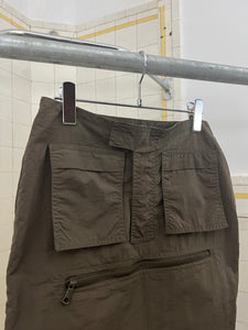 1990s Mickey Brazil Technical Cargo Skirt - Size XS
