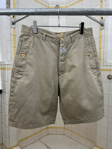 1980s Marithe Francois Girbaud x Closed Khaki Shorts - Size M