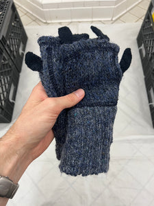 1980s Marithe Francois Girbaud x Maillaparty Layered Wool Gloves - Size OS