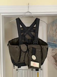 1980s Vintage Yoshida & Co Luggage label Modular Harness Vest by Koichi Yamaguchi - Size OS