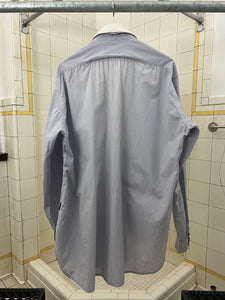ss2000 Yohji Yamamoto Double Layered Deformed Shirt - Size XL