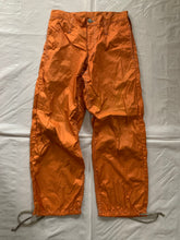 Load image into Gallery viewer, 2000s CDGH+ Orange Nylon Technical Pants - Size S