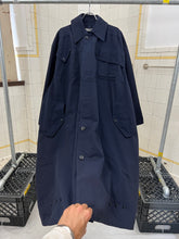 Load image into Gallery viewer, 1980s Katharine Hamnett Heavy Twill Oversized Cargo Trench Coat with Adjustable Hem - Size OS