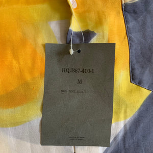 ss1991 Yohji Yamamoto Daisy Dyed Silk Shirt - Size M