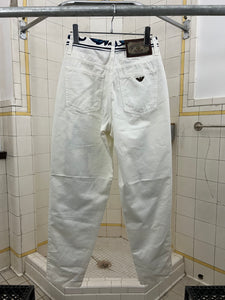 1990s Armani Printed Pants - Size XS