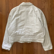 Load image into Gallery viewer, 1980s Katharine Hamnett Cropped MK3 Belted Jacket with Large Front Gusset Pockets - Size L