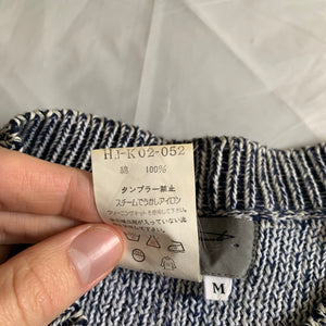ss1998 Yohji Yamamoto Knitted Neapolitan Sweater - Size M