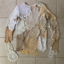 Load image into Gallery viewer, ss2021 Per Gotesson Crochet Doily Longsleeve Tees