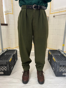 1980s Katharine Hamnett Cuffed Military Trousers - Size M