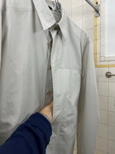 Load image into Gallery viewer, Late 1990s Mandarina Duck Grey &#39;Fiberduck&#39; Workshirt with Hidden Chest Pocket - Size L