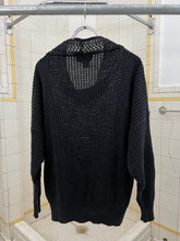 Load image into Gallery viewer, 1980s Marithe Francois Girbaud Deformed Multi Gauge Knit Sweater with Cowlneck - Size M