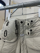 Load image into Gallery viewer, 1980s Marithe Francois Girbaud x Closed Padded Cargo Shorts with Crotch Detailing - Size S