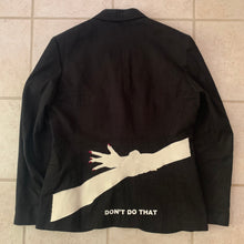 Load image into Gallery viewer, ss2009 Yohji Yamamoto &quot;Dont Do That&quot; Applique Hand Jacket - Size XL