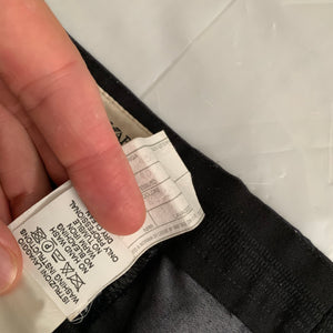 1990s Armani Indigo Cotton Poly Blend Flare Trousers - Size M