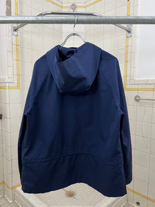 2000s Samsonite 'Travel Wear' Blue Hooded Windbreaker - Size S