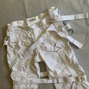 ss2003 Junya Watanabe White Bondage Pants - Size S