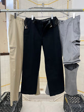 Load image into Gallery viewer, 2000s Samsonite &#39;Travel Wear&#39; Black Belted Twill Pants - Size L