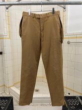 Load image into Gallery viewer, 1990s Joe Casely Hayford Cotton Twill Work Trousers with Zipper Detailing - Size M
