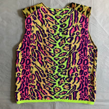 Load image into Gallery viewer, ss2018 CDGH+ Psychedelic Leopard Print Knitted Vest - Size M