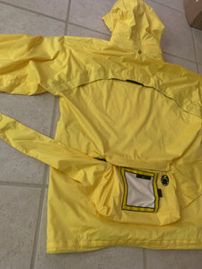2000s Vintage Nike Transformable Yellow Bag Jacket - Size L
