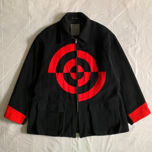 aw1990 Yohji Yamamoto Bullseye "Don’t Shoot Me" Hunting Jacket - Size XL