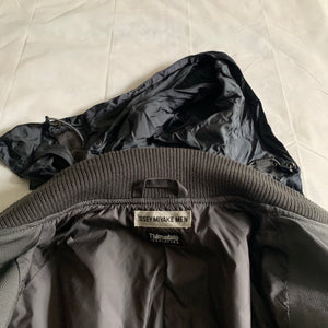 aw2000 Issey Miyake Grey Ballistic Nylon Cargo Moto Jacket - Size M