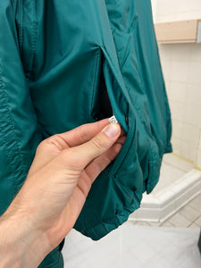 1980s Armani Green Nylon Puffer Jacket - Size L