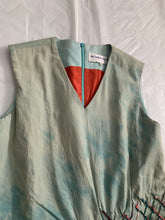 Load image into Gallery viewer, 1990s Vintage Joe Casely Hayford Object Dyed Dress with Slash Embroidery - Size S