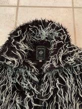 Load image into Gallery viewer, 1990s Dexter Wong Cropped Furry Monster Jacket - Size M