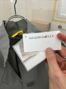2000s Mandarina Duck Laser Cut & Waterproof "Paper" Jacket - Size S