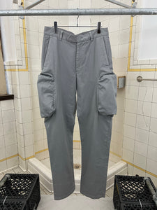 2000s Mandarina Duck Twill Egg Cell Cargo Pants - Size M (IT46)