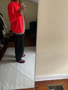 aw2000 Issey Miyake Bright Red Windbreaker Training Jacket - Size M