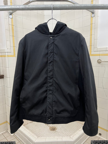 2000s Samsonite ‘Travel Wear’ Paneled Wool Hooded Technical Jacket - Size M