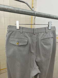 2003 CDGH+ Raw Mesh Seam Trousers - Size M