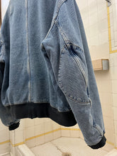 Load image into Gallery viewer, 1980s Katharine Hamnett Padded Washed Denim Bomber - Size L