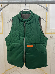 1990s Mickey Brazil Padded Nylon Vest - Size M
