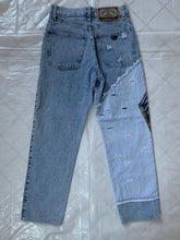 Load image into Gallery viewer, 1990s Armani Eagle Applique Washed Denim - Size XS
