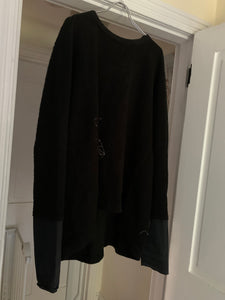2000s Bernhard Willhelm Oversized Embroidered Sweater - Size XL
