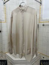 Load image into Gallery viewer, 1980s Katharine Hamnett Oversized Silk Shirt with Condom Pocket - Size OS