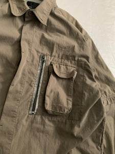 2000s Vintage Yak Pak Tactical Shirt with Removable Sleeves - Size L