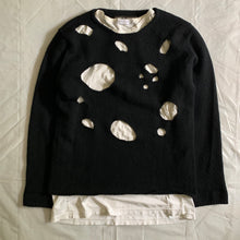 Load image into Gallery viewer, aw2014 CDGH+ Destoryed Knitted Sweater - Size M