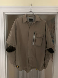 2000s Vintage Yak Pak Tactical Shirt with Removable Sleeves - Size L