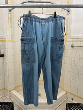 Load image into Gallery viewer, 1980s Marithe Francois Girbaud Adjustable Blue Cargo Pants - Size OS