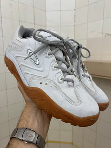 2000s Oakley 'Radar' Shoes in White and Gum Sole - Size 11.5 US