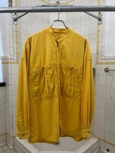 Load image into Gallery viewer, 1980s Marithe Francois Girbaud Mandarin Collar Shirt with Cargo Pockets - Size L