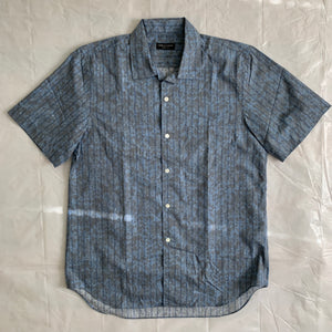 ss1999 CDGH+ Camo Object Dyed Pinstripe Shirt - Size M