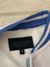Load image into Gallery viewer, 1990s Vintage Griffin Wavy Zipper Cardigan - Size M