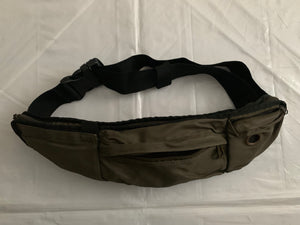 2000s Vintage Nike Transformable Military Waist/Tote Bag - Size OS