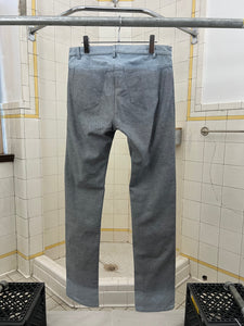 2000s Kostas Murkudis Inverse Denim Pants - Size M